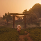 Torii gates like this usually mark the road to Ghost’s various shrines.